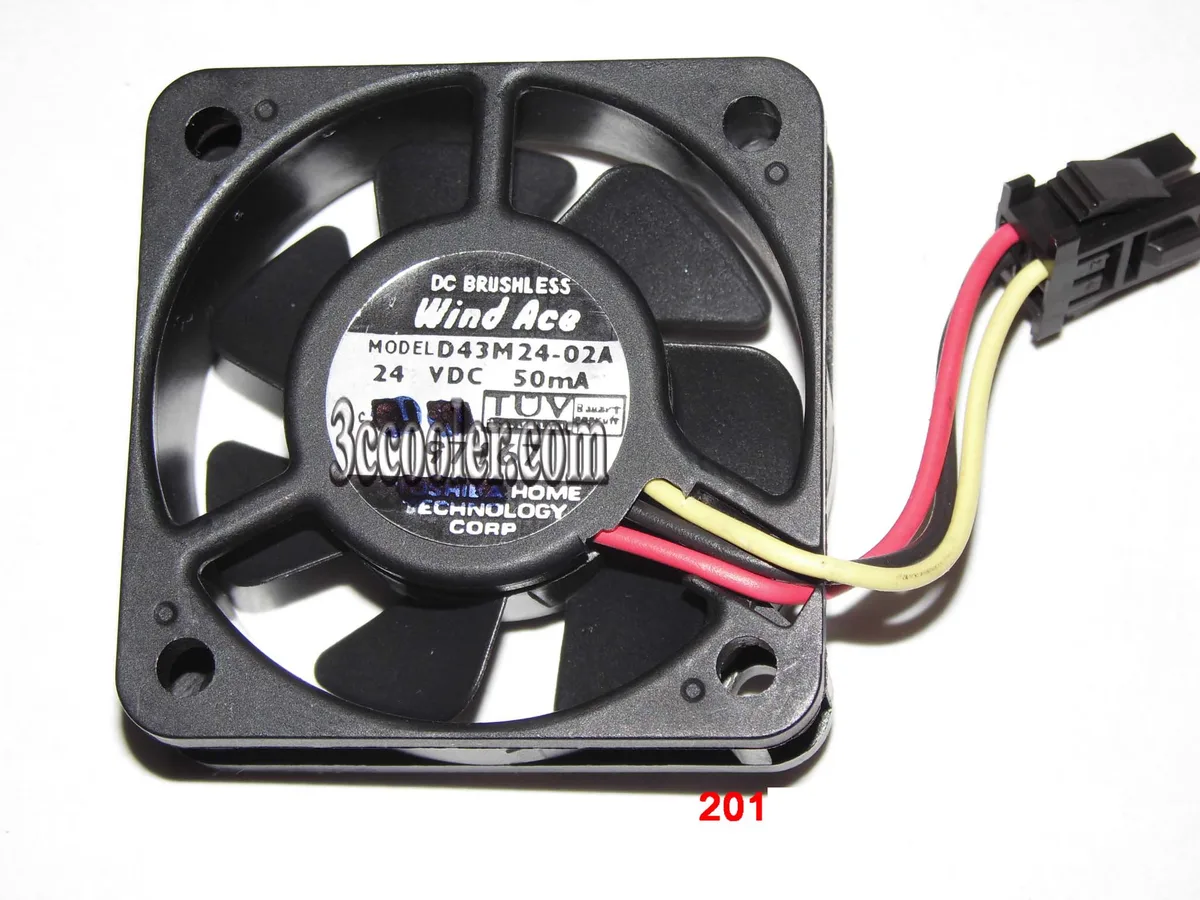 OEM Industries OEM Industries D43M24-02A 40mm 24V CPU cooler — product photo
