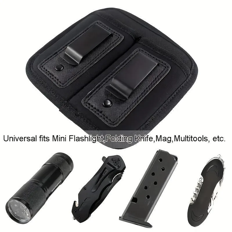NO. NO. Single/Double Magazine Pouch Holster Black — product photo