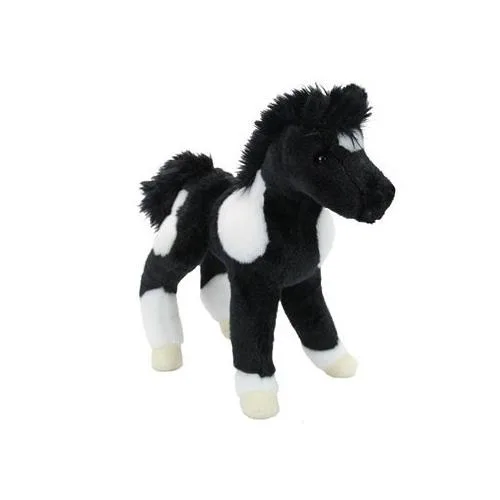 Douglas Toys Douglas Toys Runner Black and White Paint Foal 10" Stuffed — product photo