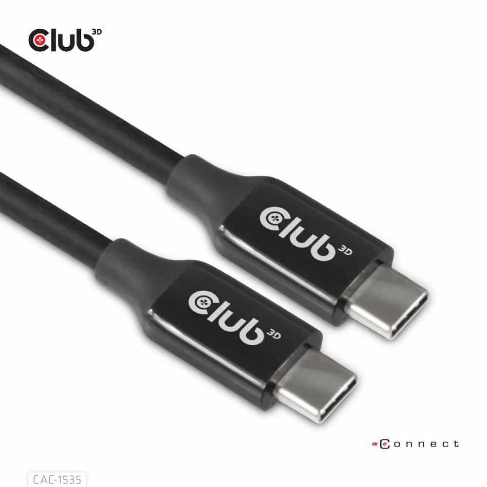 Club3D Club3D CAC-1535 USB-C 3.2 Gen2 active cable 8K60Hz 5m 10Gbps 60W — product photo