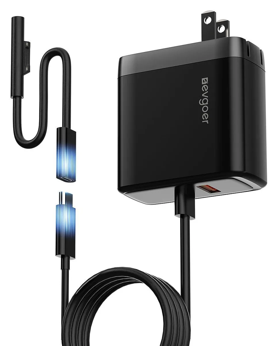  2-Power EG-PD001-03-US 65W Surface Pro Charger 85W USB-C — product photo