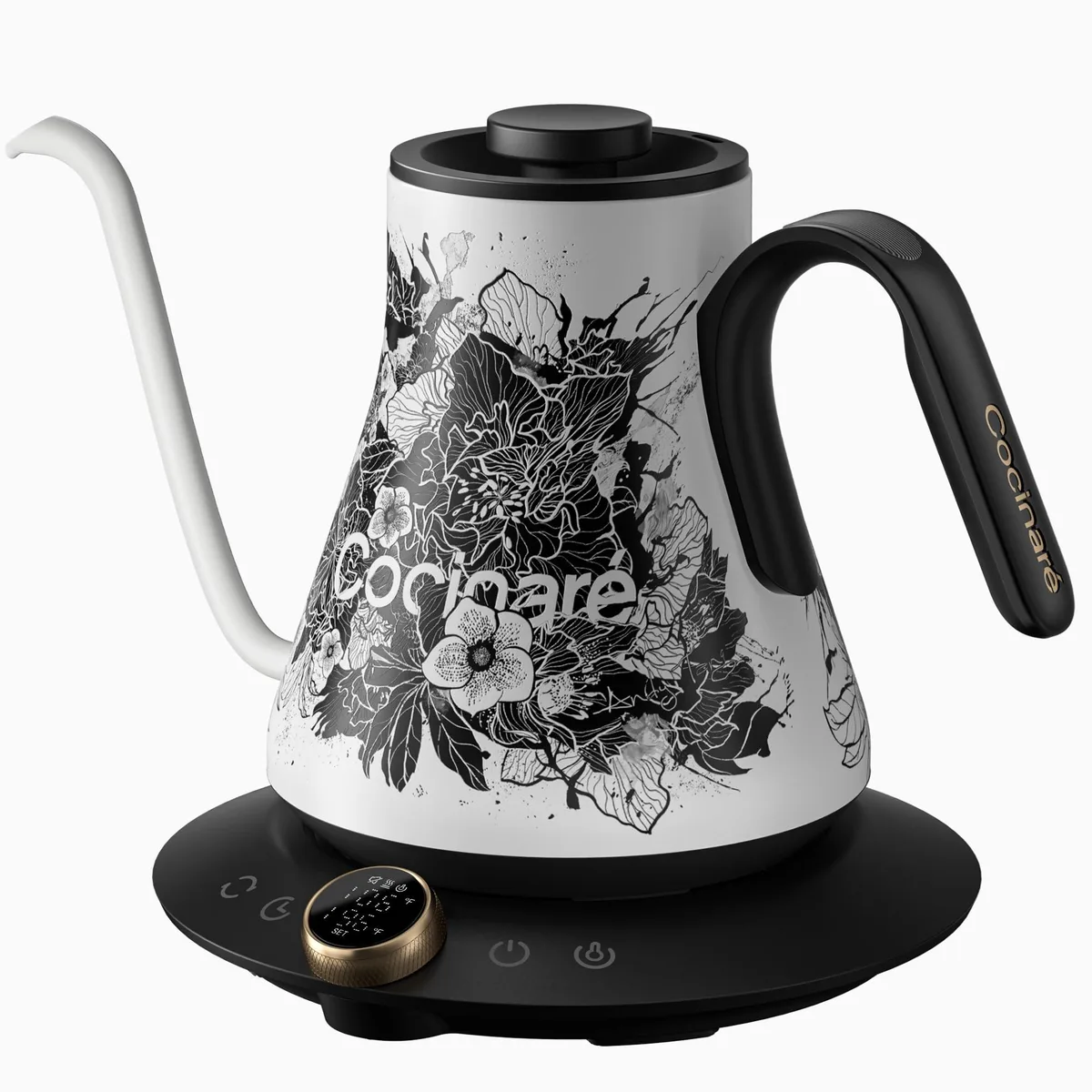  Cocinare Blossom Kettle Gooseneck Electric ±1°F 0.9L 1500W — product photo