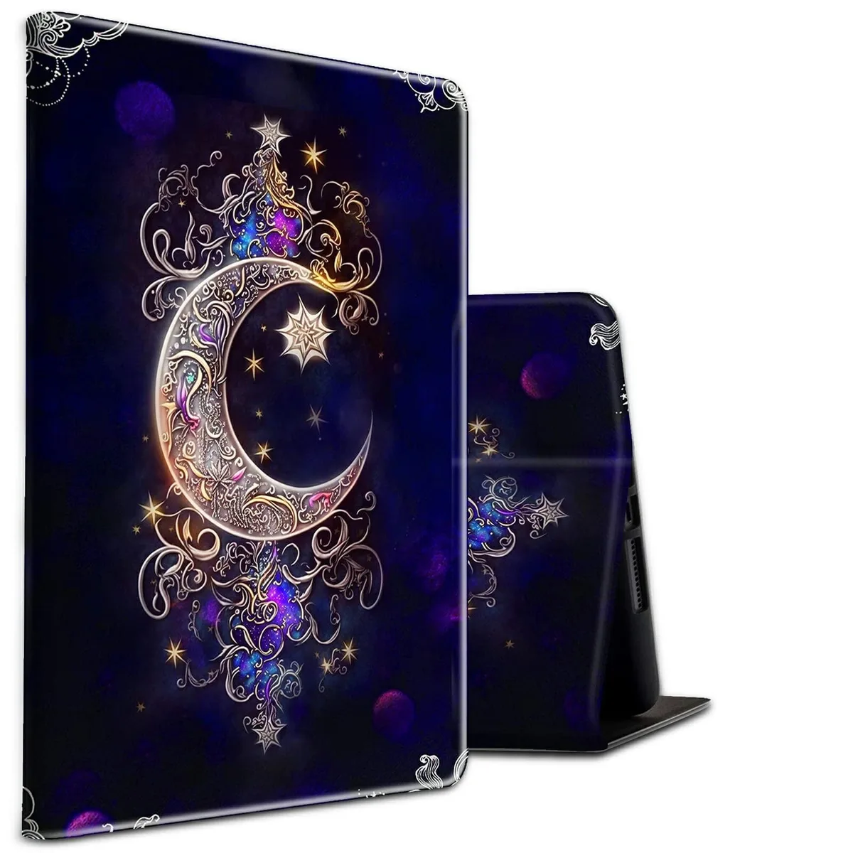 Barrow Mods Barrow Mods iPad 10th Gen 10.9 2022 / 11th Gen 11 2025 Case Moon Star Galaxy Floral 2 in 1 accessory — product photo