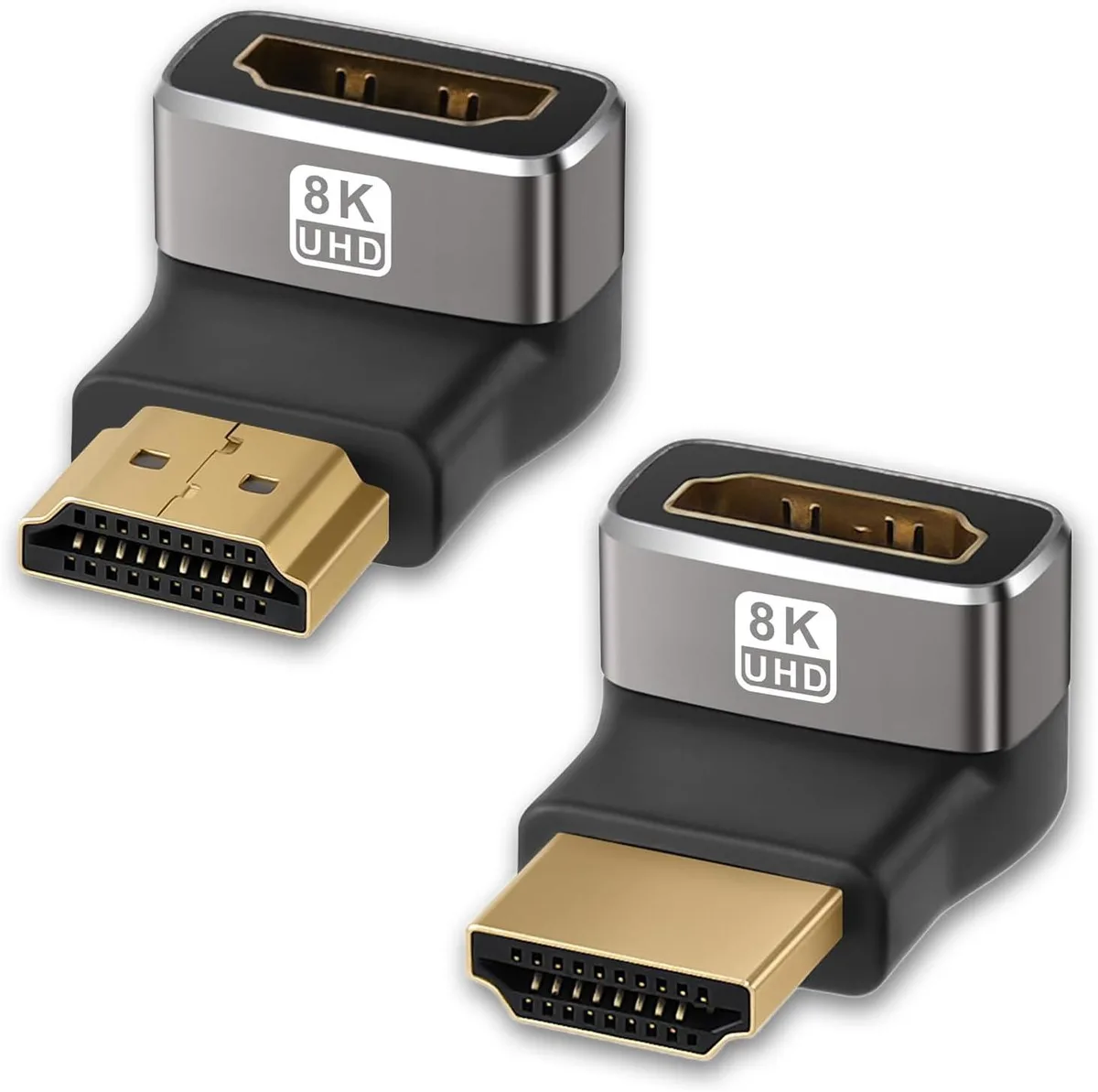 Boxwave Boxwave HDMI 90° & 270° Right Angle Adapter 2-Pack audio adapter — product photo