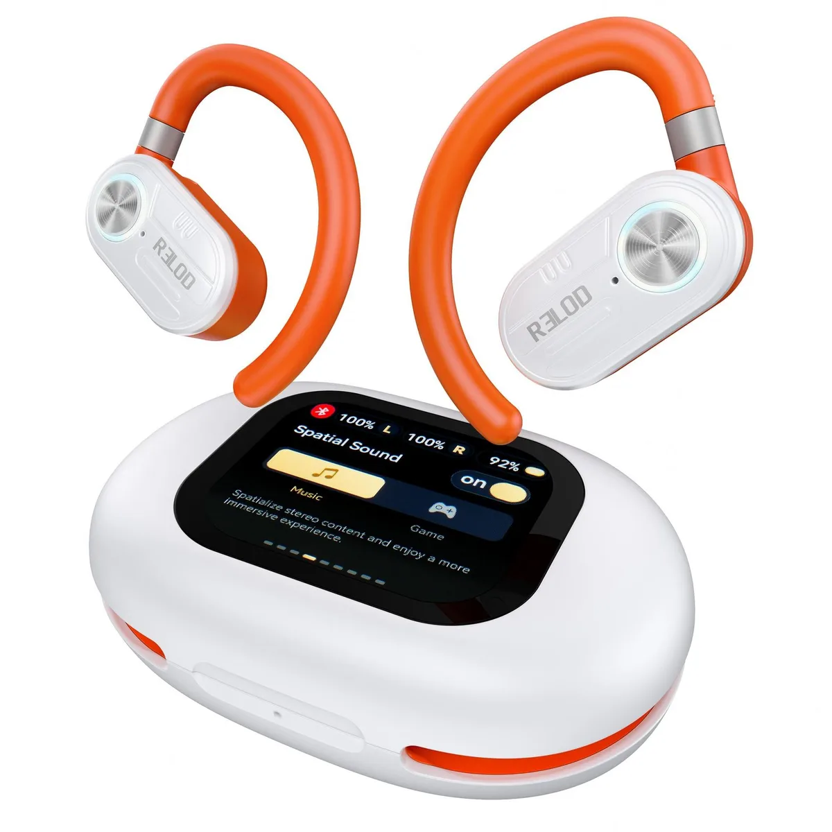 Astro Gaming Astro Gaming TOUCHFIT PRO Open Ear Headphones 30h ENC 2.0 2 in 1 accessory — product photo
