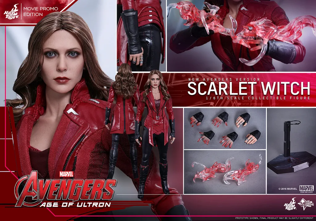 Hot Toys Hot Toys Scarlet Witch MMS357 Movie Promo Edition action figure — product photo