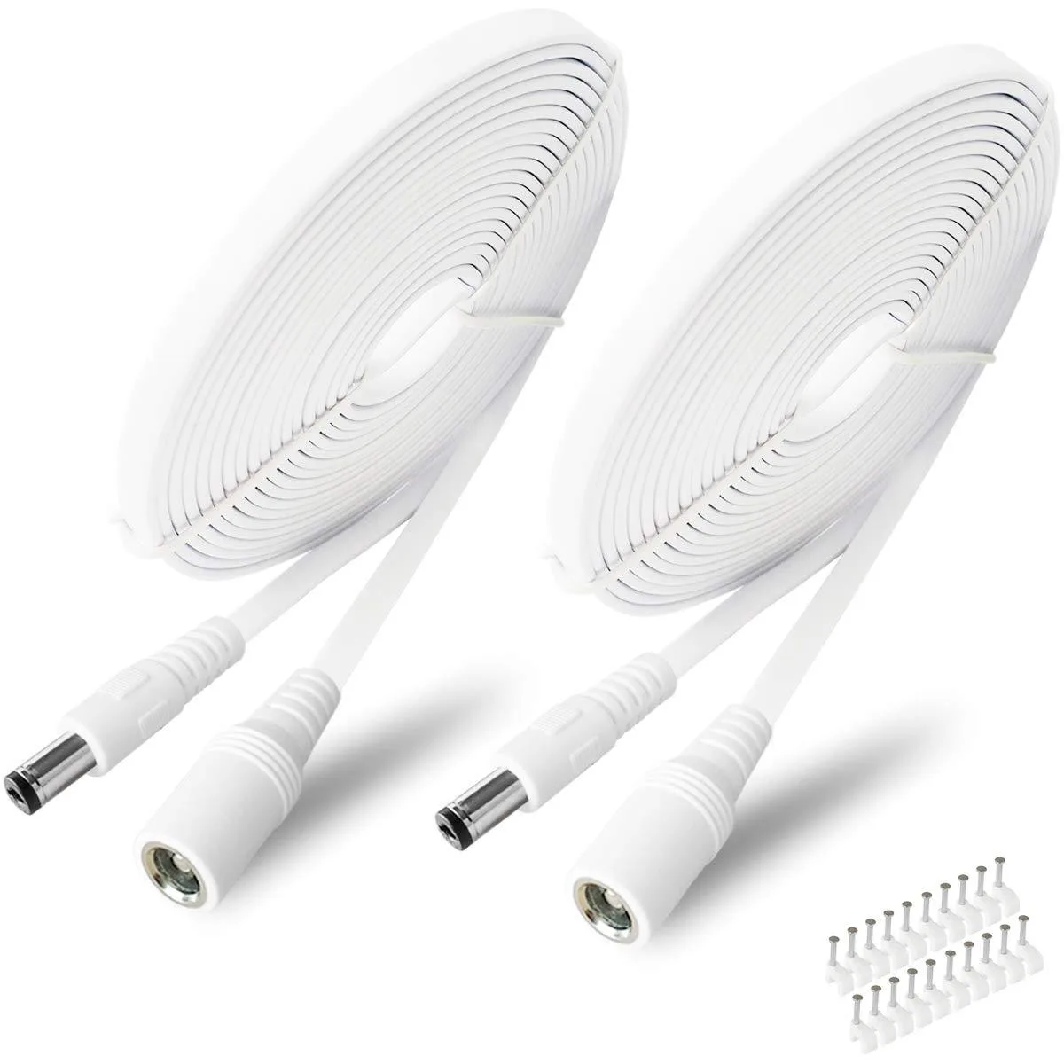  SIOCEN MU642 2 Pack 10FT DC Power Extension Cord 5.5mm x 2.1mm — product photo