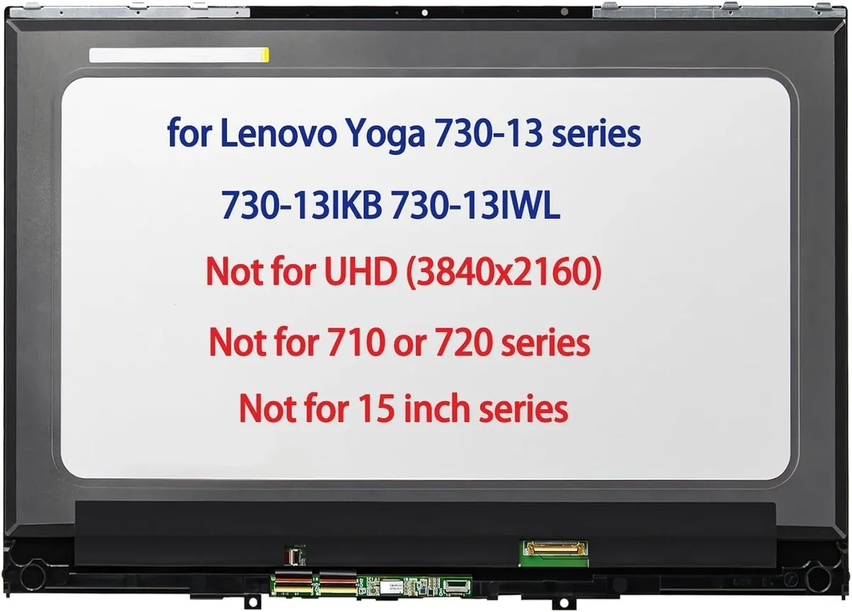 NUOLAISUN NUOLAISUN 13.3" Touch Screen 1920x1080 for Lenovo Yoga 730 81CT 81JR — product photo