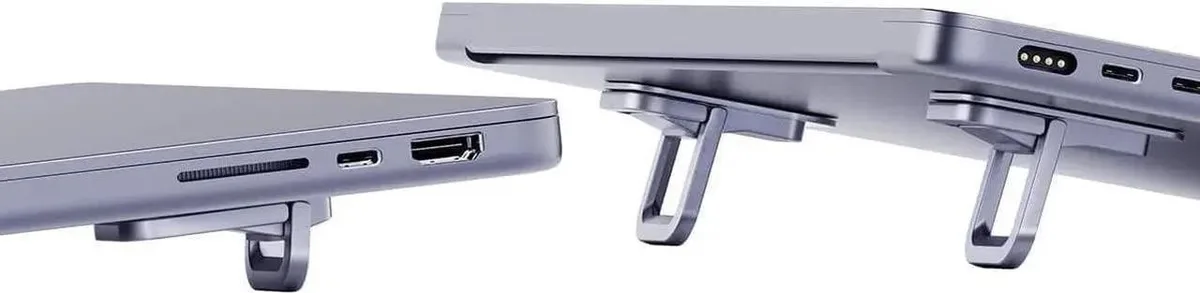 Vszerda Vszerda Laptop Stand Adjustable Height Grey 12-17 inches — product photo