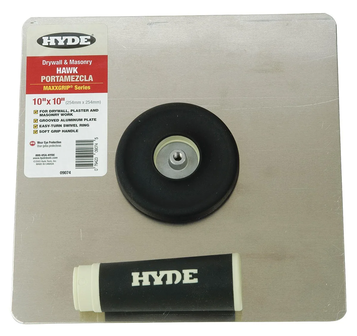 Hyde Tools Hyde Tools 09074 Drywall Hawk 10 in Aluminum — product photo
