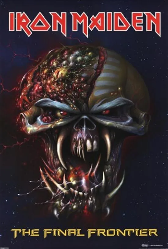 Posterazzi Iron Maiden The Final Frontier poster 22 x 34 inches on premium paper