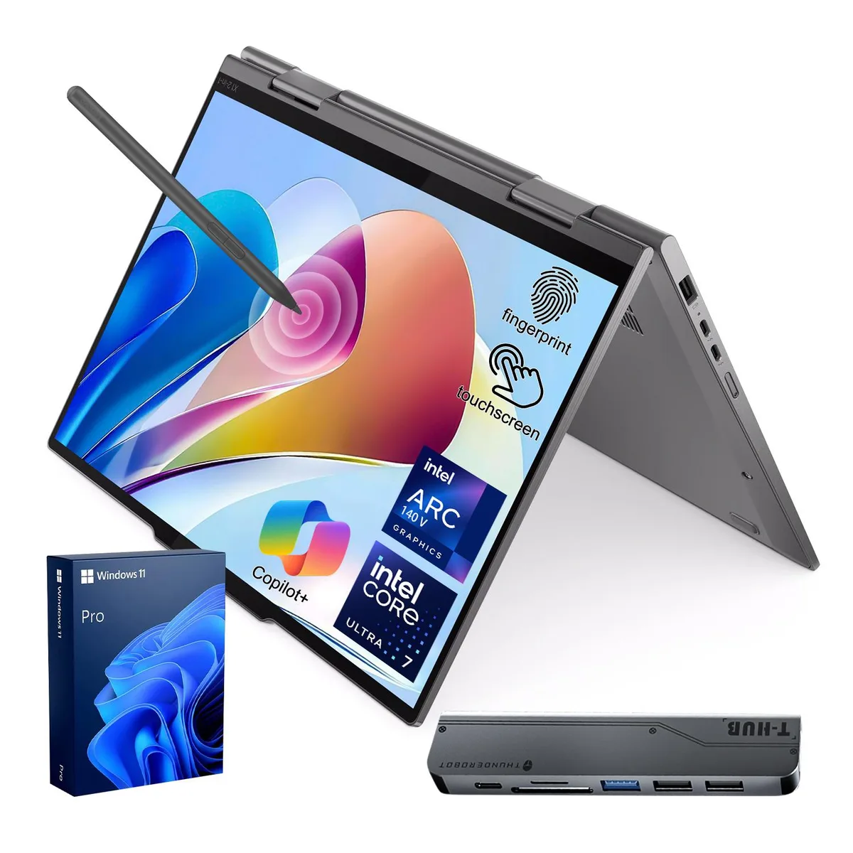 Lenovo Lenovo ThinkPad X1 2-in-1 laptop 14.0" 32GB 1TB Core Ultra 7 258V — product photo