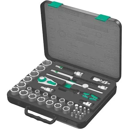 Wera Tools Wera Tools 05003647001 1/2 in Drive Ratchet Set SAE 38 pcs tool storage — product photo