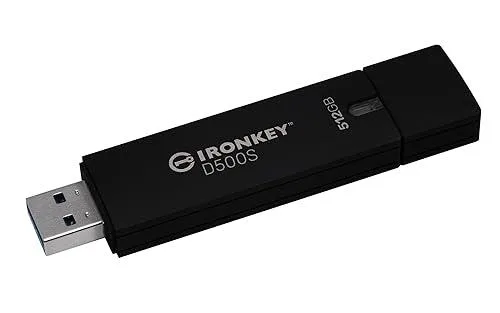 Kingston Technology Corp. Kingston Technology Corp. IronKey D500S 512GB USB 3.2 Flash Drive IKD500S512GB — product photo