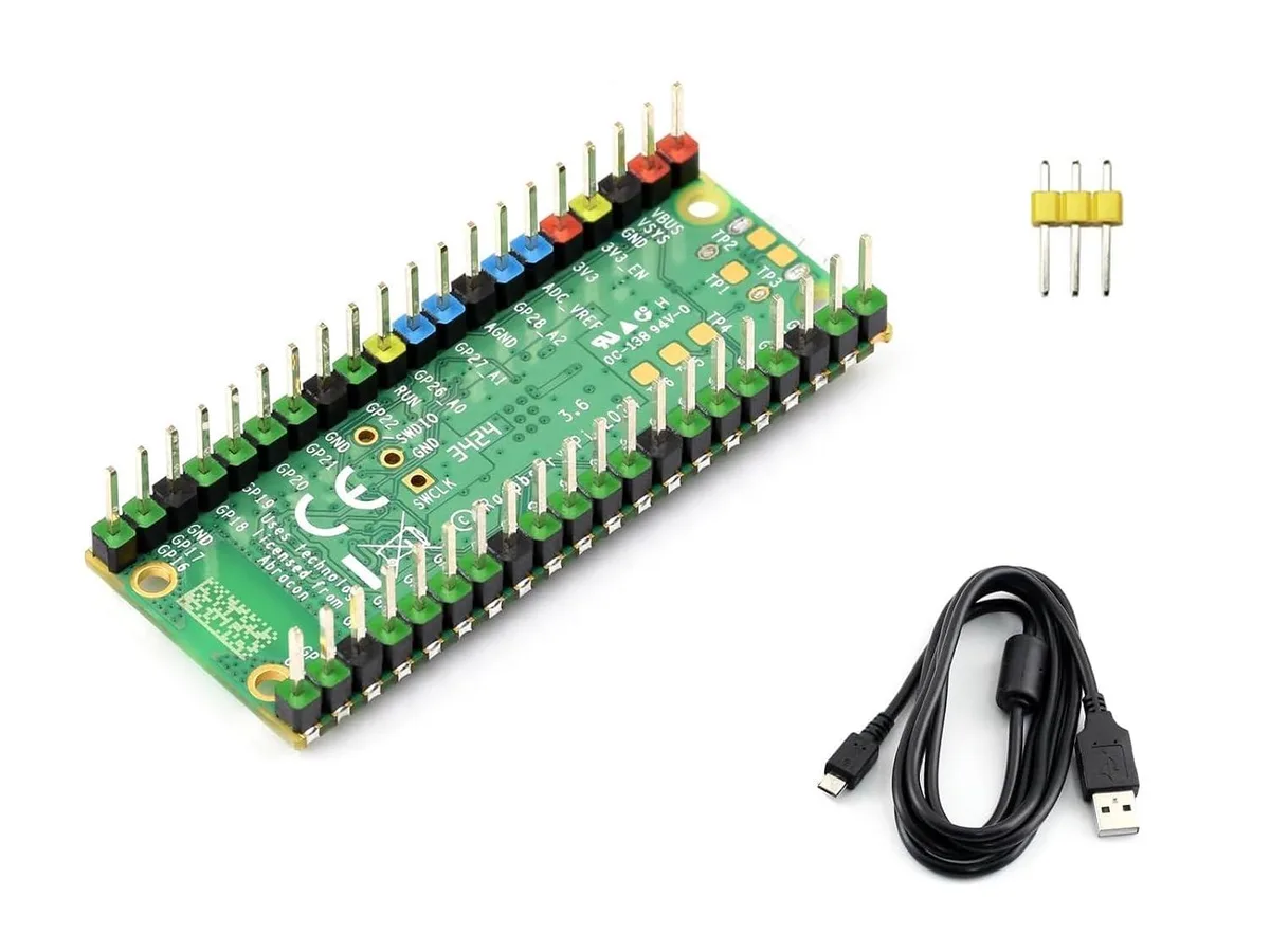LORDWORLD LORDWORLD Raspberry Pi Pico 2 W Development Board with Pre-Soldered Header — product photo