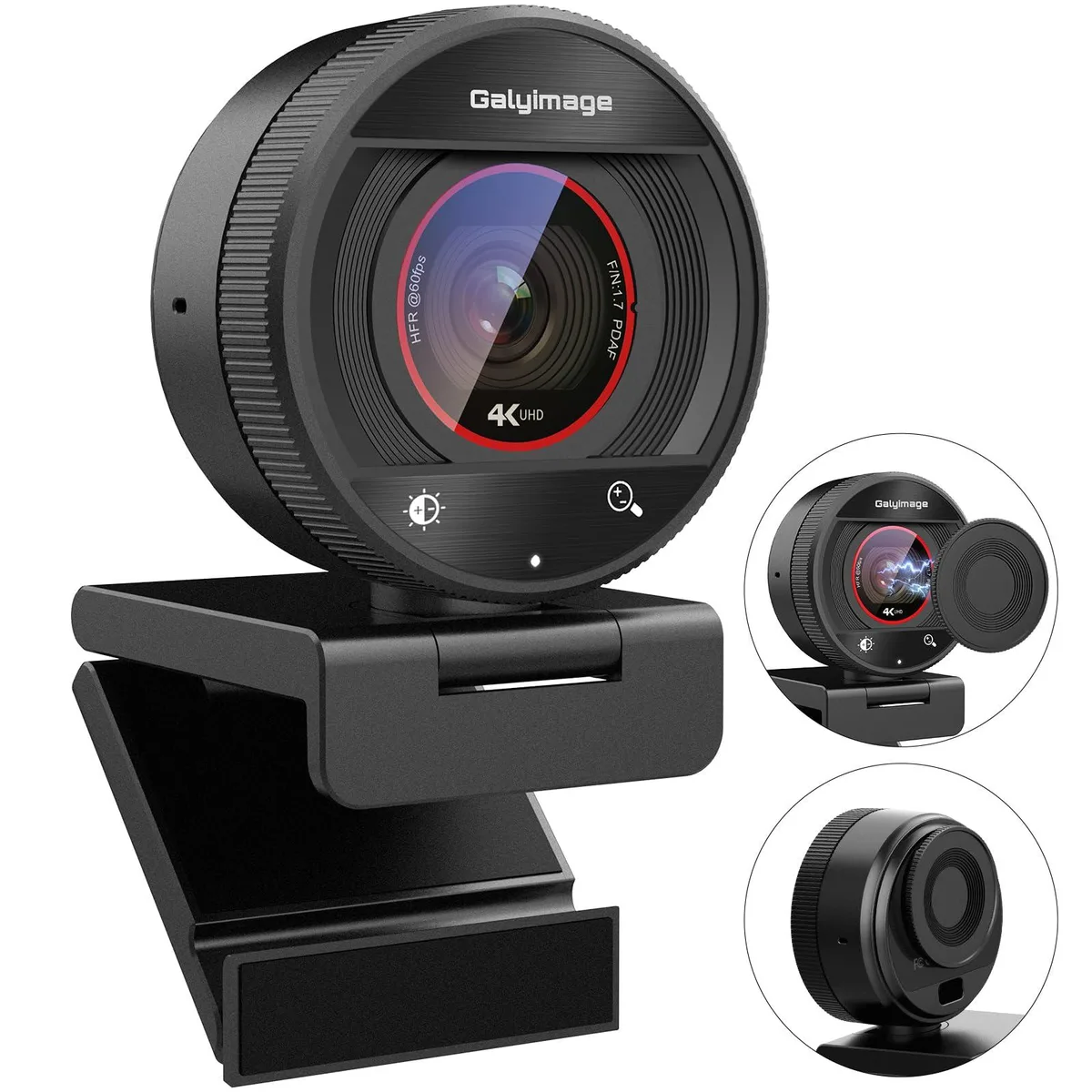 Galyimage 873Max 4K Webcam PDAF Autofocus 78° FOV 30/60fps Built-in Microphone — product photo