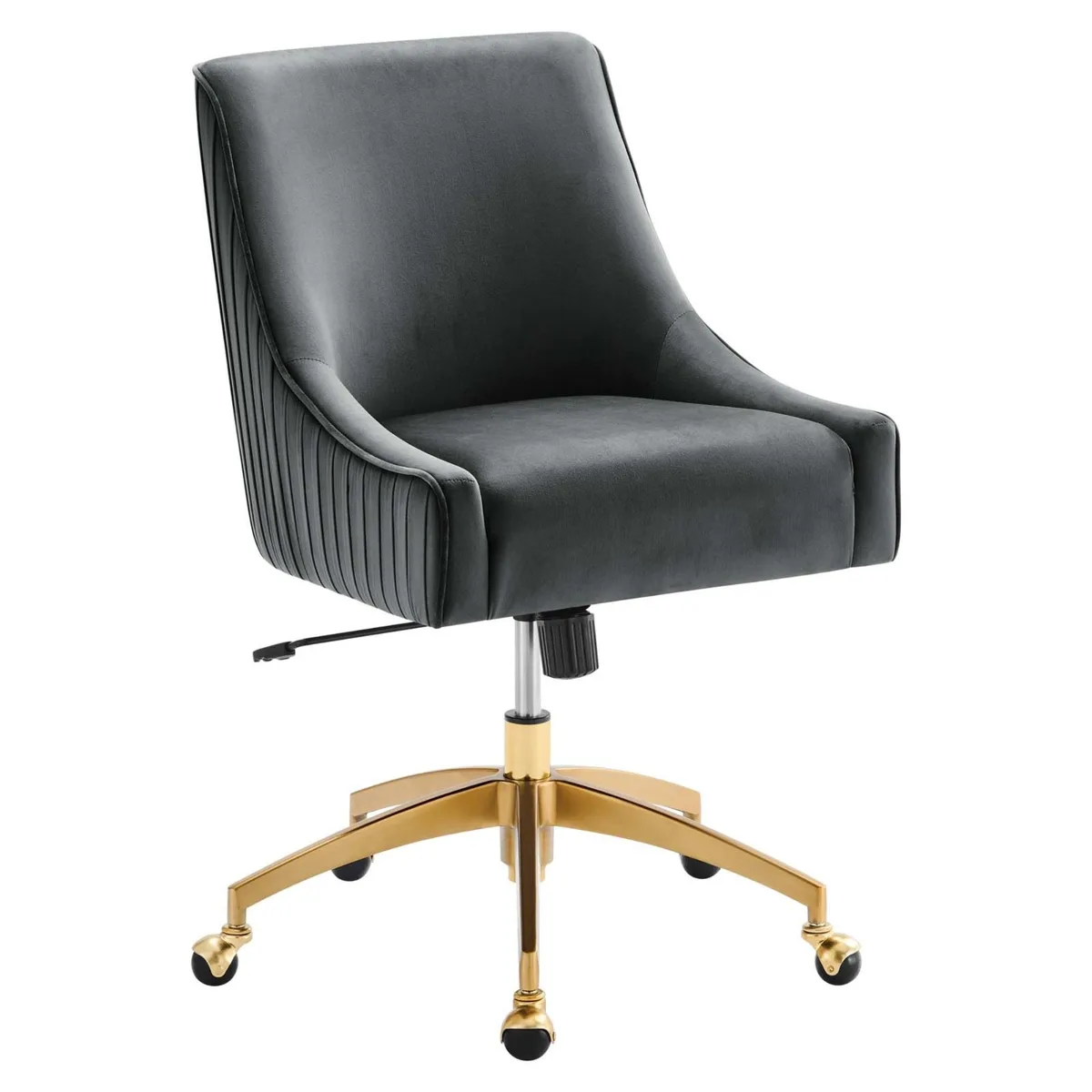 LexMod LexMod Discern Performance Velvet Office Chair — product photo