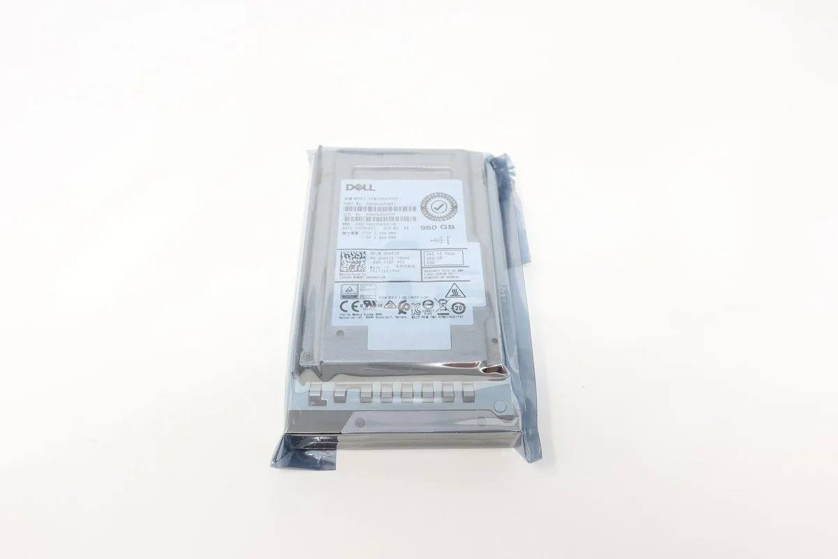 DELL DELL 960GB SAS 12G 2.5" RI SSD G14-G16 KPM5XRUG960G internal hard drive — product photo
