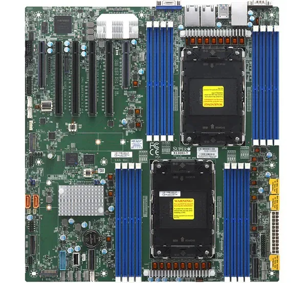 Supermicro Supermicro MBD-X13DEI-T-O dual-socket LGA-4677 EATX server motherboard — product photo