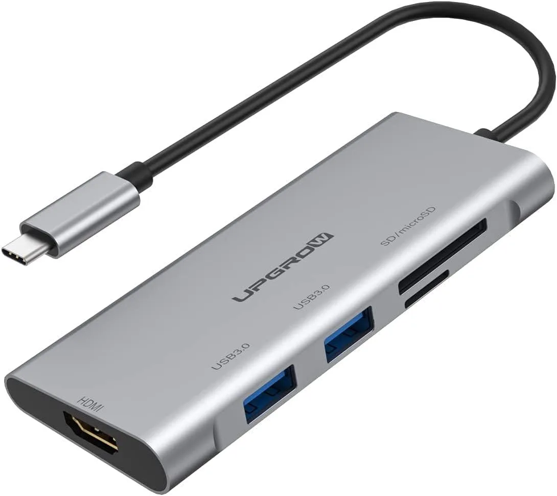 censreal censreal 5-in-1 USB-C Hub Adapter HDMI SD Micro SD 2 USB 3.0 Ports — product photo
