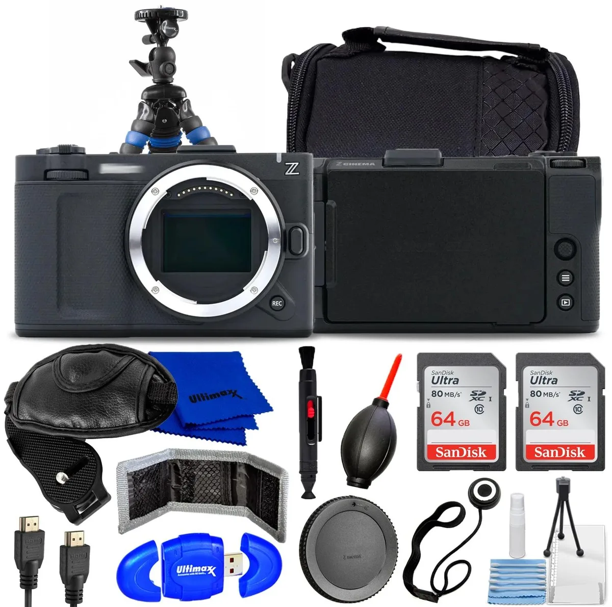 Nikon Global Nikon Global ZR Cinema Camera 2006 14PC Accessory Bundle — product photo