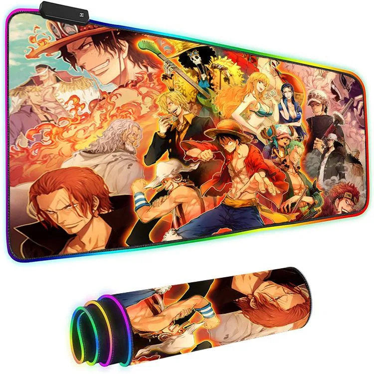 Corn Electronics Corn Electronics Anime04 RGB mouse pad 35.4x15.7in 0.16in thick — product photo