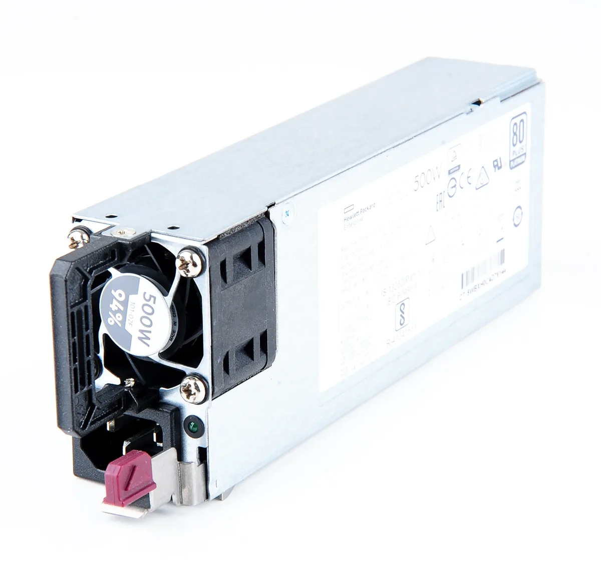 HPE HPE 866729-001 500W Flex Slot Platinum Hot Plug Power Supply Kit 865408-B21 — product photo
