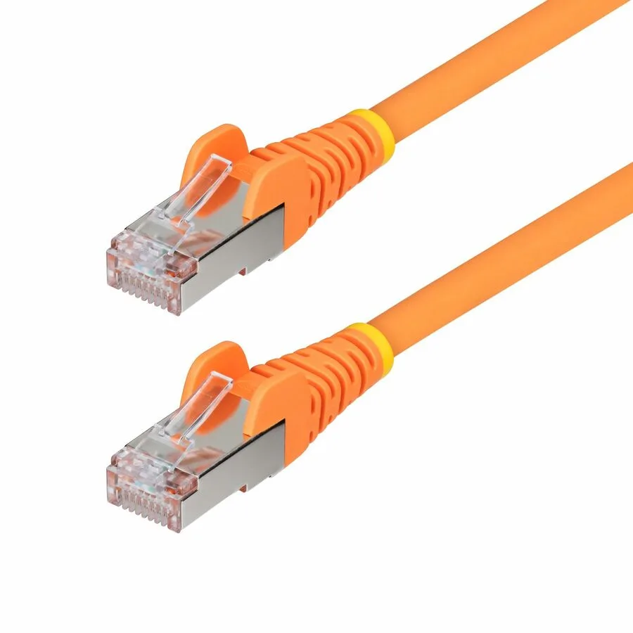 STARTECH STARTECH NLOR-2F-CAT6A-PATCH network ethernet cable 2 ft 10 Gbps 500 MHz 27 AWG S/FTP LSZH 100W PoE++ — product photo