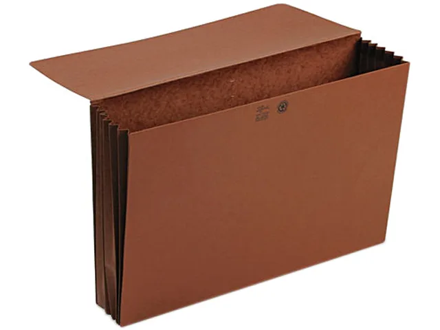 Smead Smead 71076 Legal File Wallet 5.25" Expansion Redrope — product photo