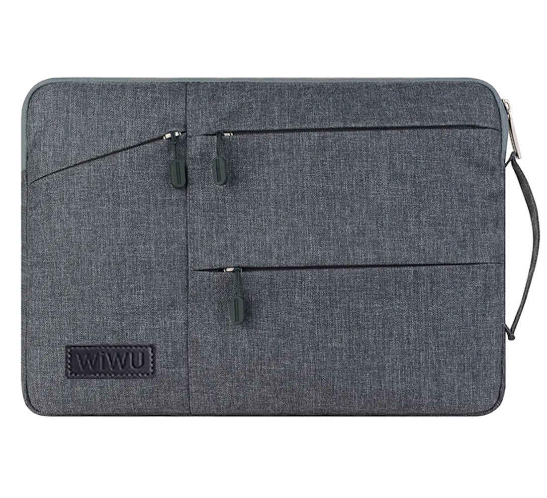 LUOM LUOM Gent Business Sleeve 12.1" Gray laptop case — product photo
