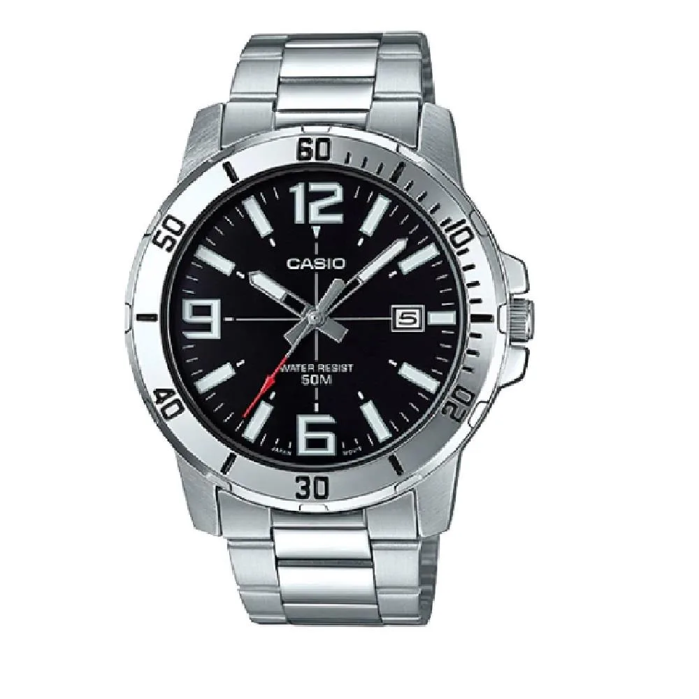CASIO CASIO MTP-VD01D-1BVUDF 49×45×10.3mm 118g 50m watch — product photo