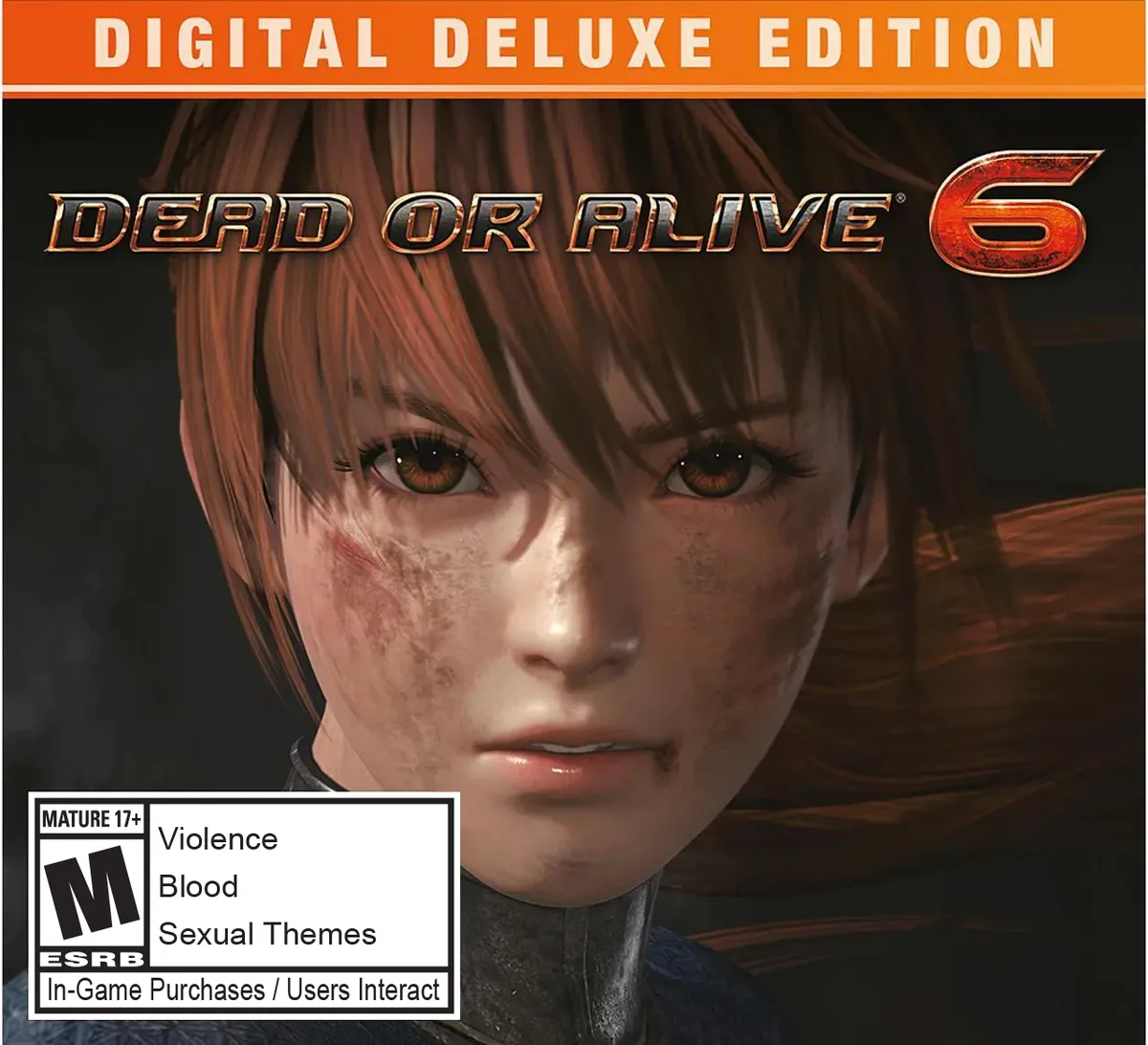 KOEI TECMO AMERICA CORP. KOEI TECMO AMERICA CORP. KT0037 DEAD OR ALIVE 6 Digital Deluxe Edition downloadable game — product photo
