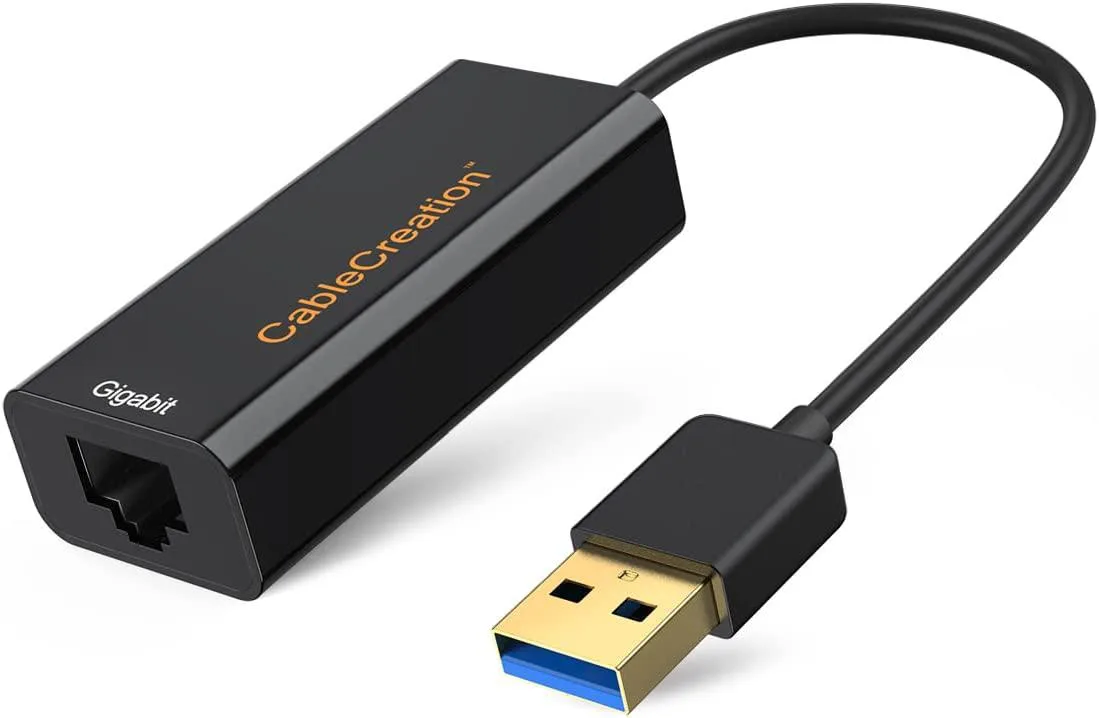 Mickey Technology Mickey Technology USB 3.0 to RJ45 Gigabit Ethernet Adapter Black — product photo