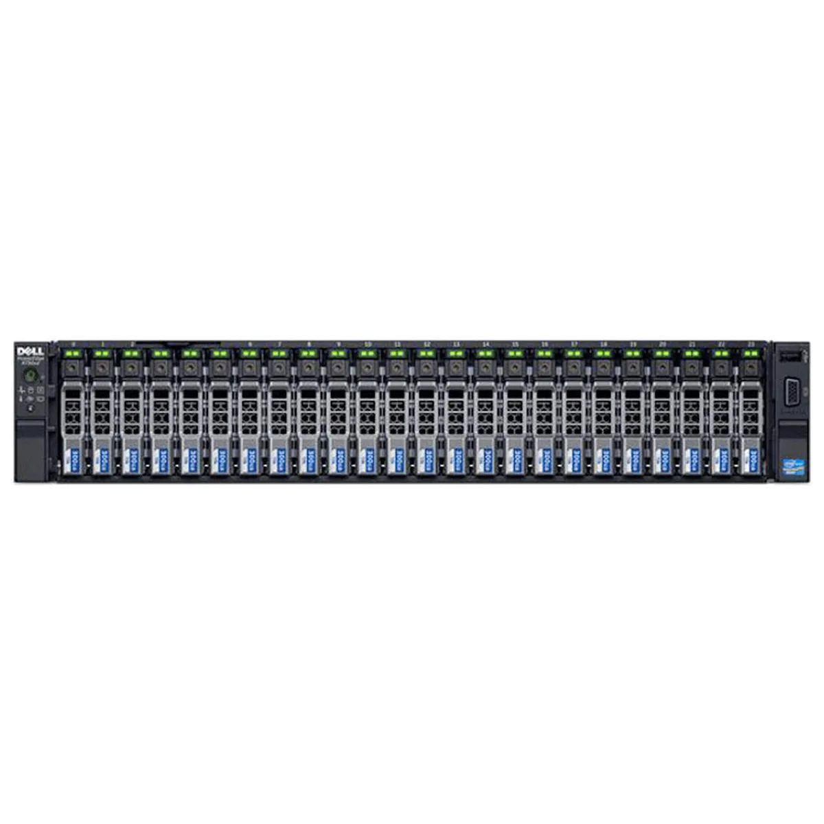 DELL DELL PowerEdge R730xd 2U rack server 2× Xeon E5-2683 v4 2.1 GHz 16-core 768 GB DDR4 24× 300 GB SAS H730 — product photo