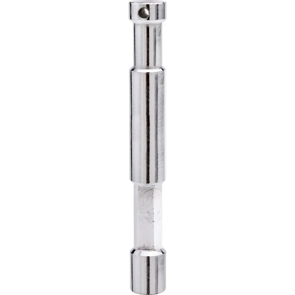 Steel baby pin, 5 inch length, 16 mm diameter, silver finish