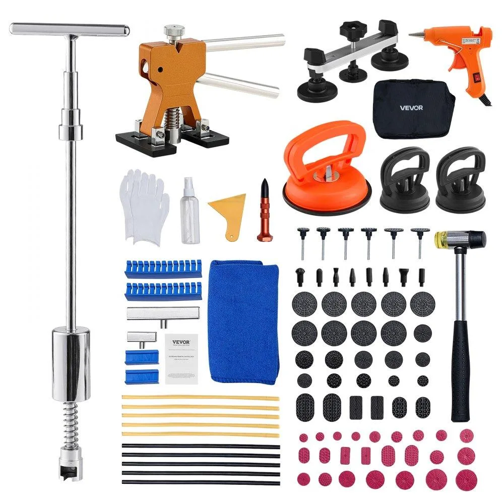 VEVOR VEVOR 100 PCS Paintless Dent Puller Kit body repair tool — product photo