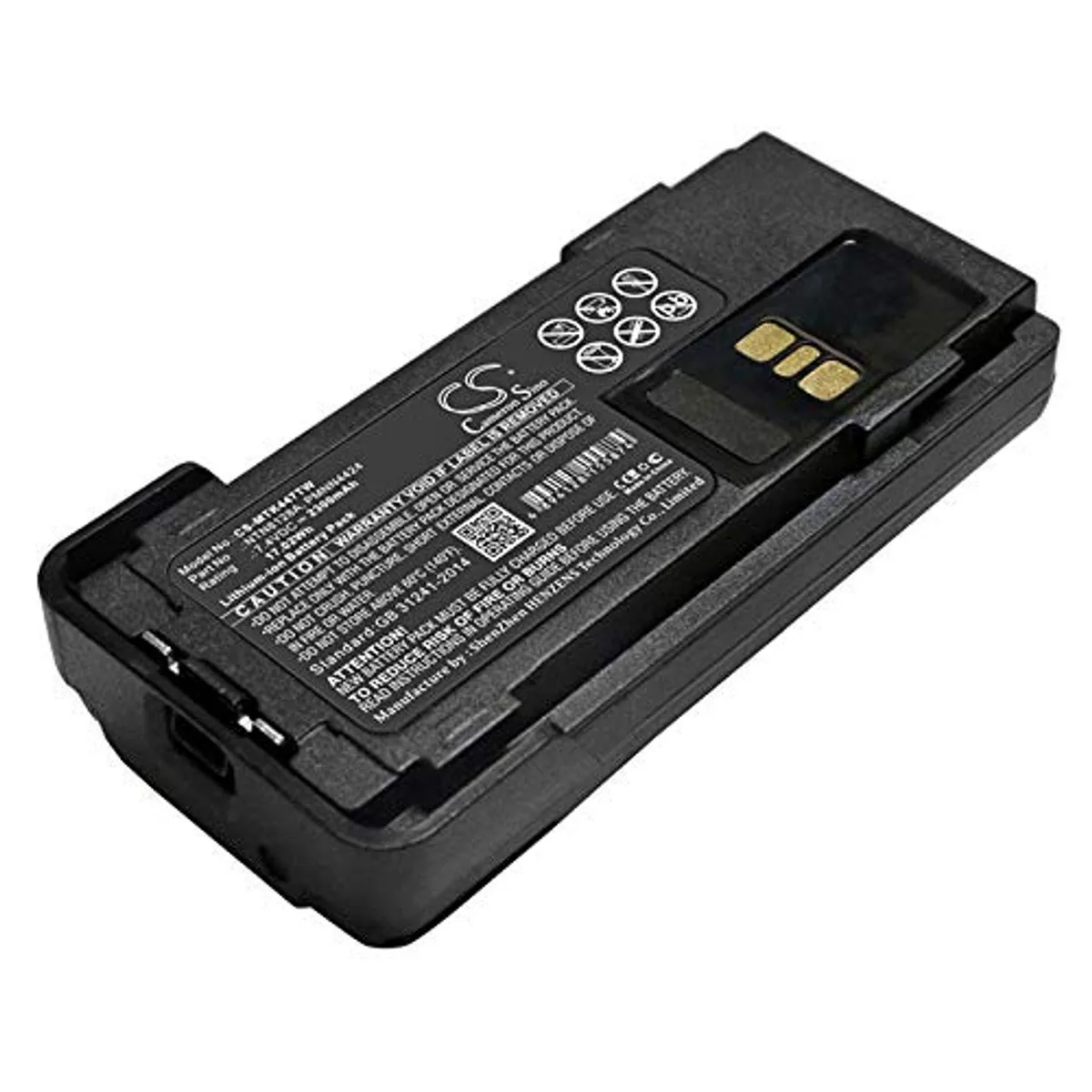  Cameron Sino 2300mAh 7.4V Li-ion Battery for APX2000 XPR 3300 3500 7350 7380 7550 7580 — product photo
