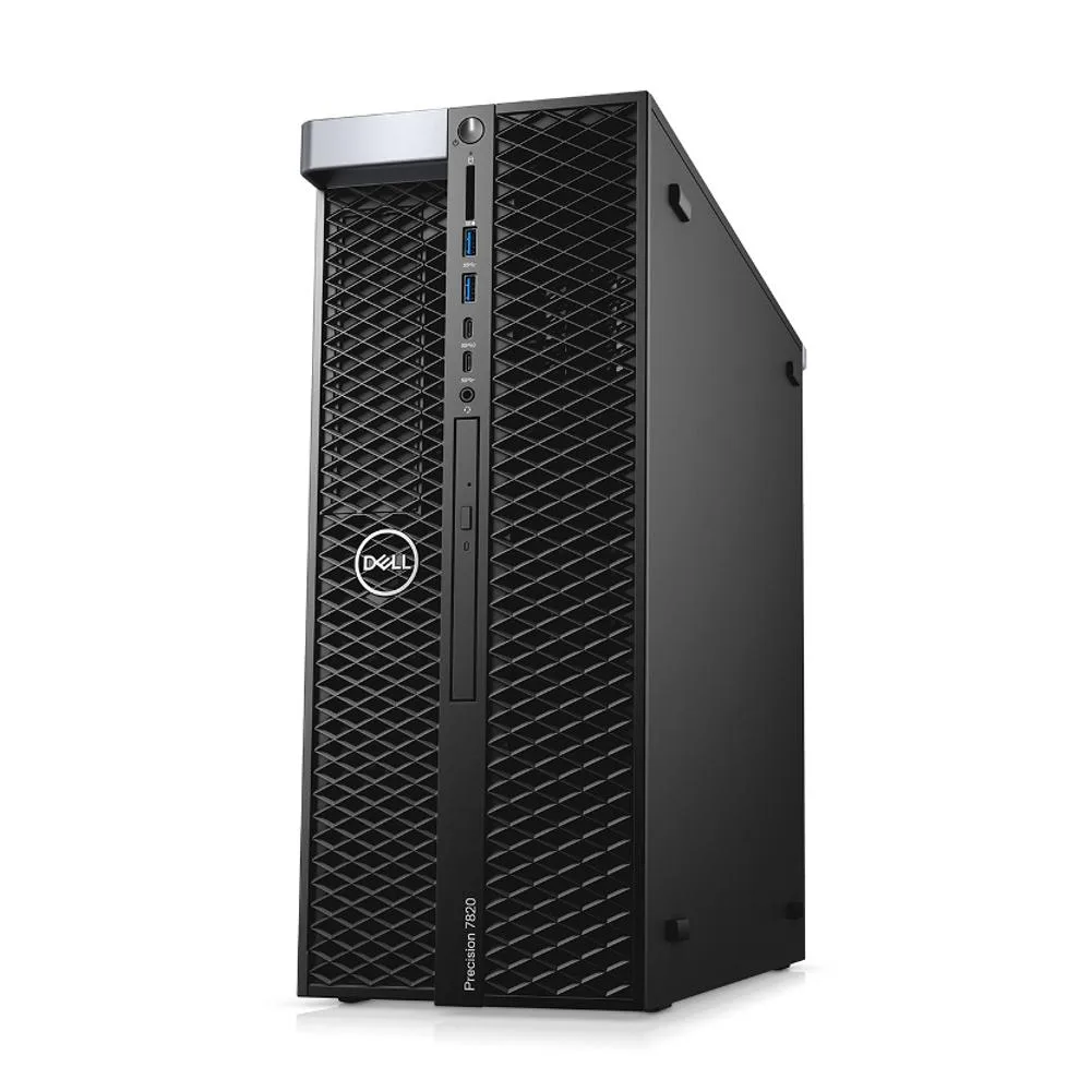 Dell Precision T7820 tower workstation in black finish