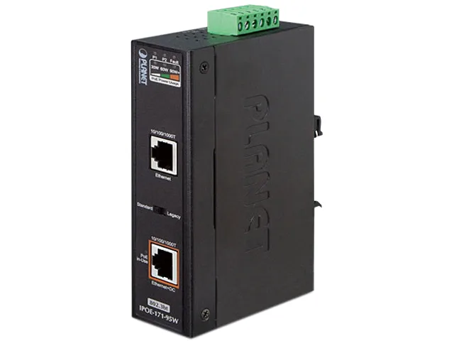 PLANET PLANET IPOE-171-95W 95W PoE Injector wired wireless accessory — product photo