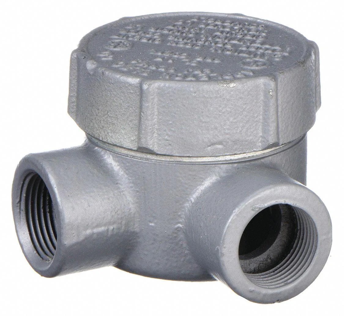 Appleton Century Crofts Appleton Century Crofts GRLB100 Iron Conduit Outlet Body 1 in — product photo