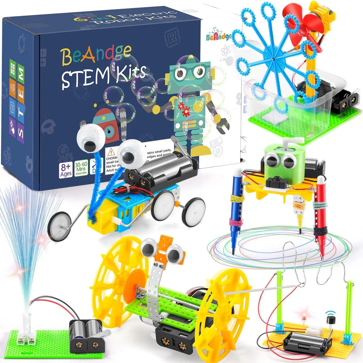  GENERIC STEM Robotics Kit 6 in 1 Black BA1001 — product photo