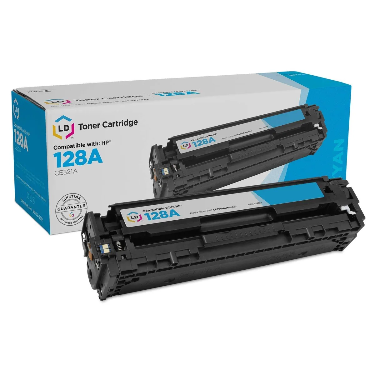 LD Products LD Products Compatible Toner Cartridge 60F1H00 High Yield Black 2-Pack — product photo
