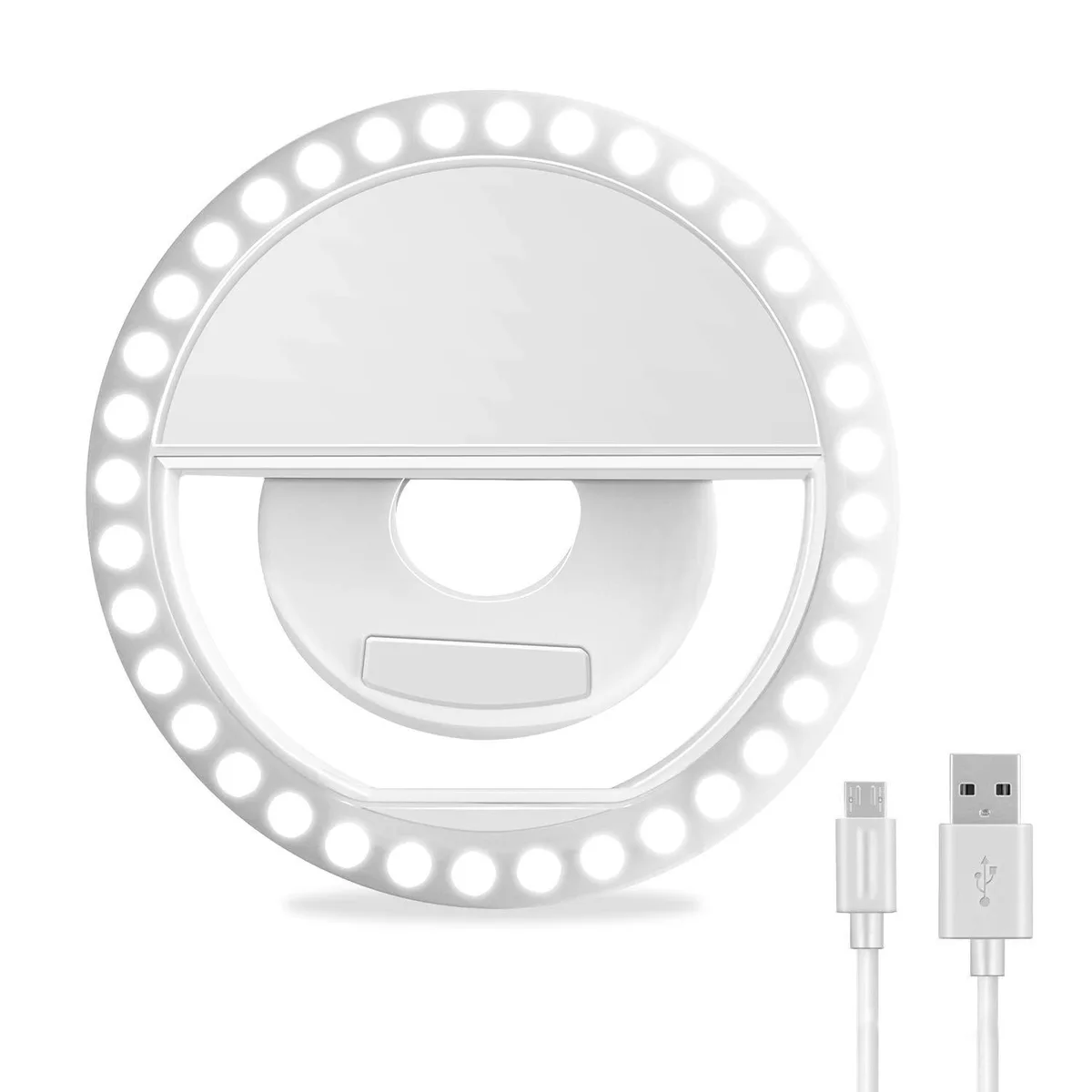  Neewer S-04 Selfie Ring Light 36 LED White — product photo