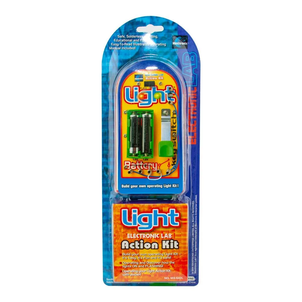 Elenco Electronics Elenco Electronics ELMX510L Light Action Kit stem toy — product photo