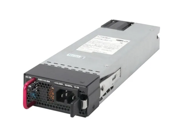HPE HPE JG545A#ABA X362 1110W 115-240Vac 56Vdc PoE server power supply — product photo