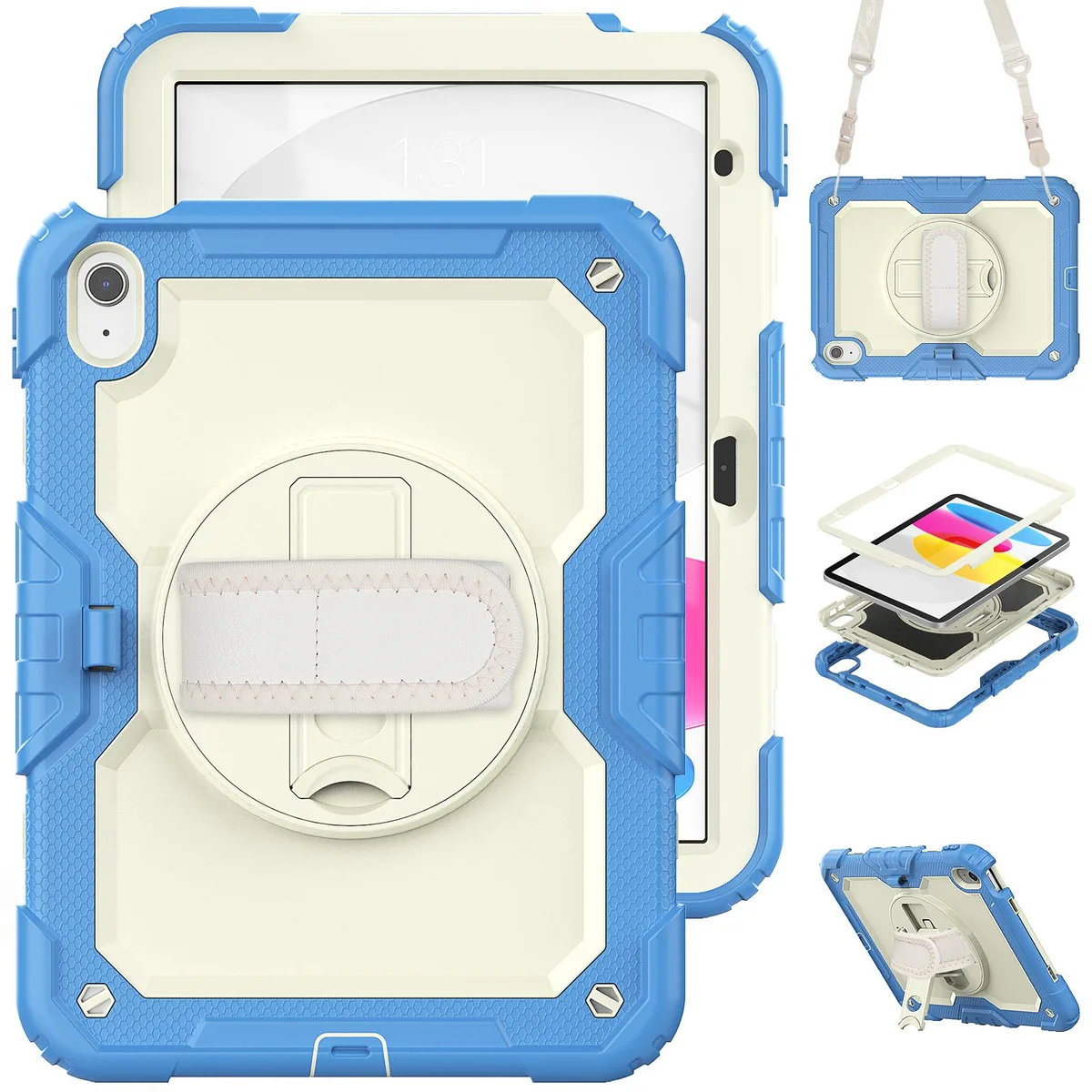 Werleo Werleo iPad 10th Gen 10.9 inch 2022 Case Light Green — product photo