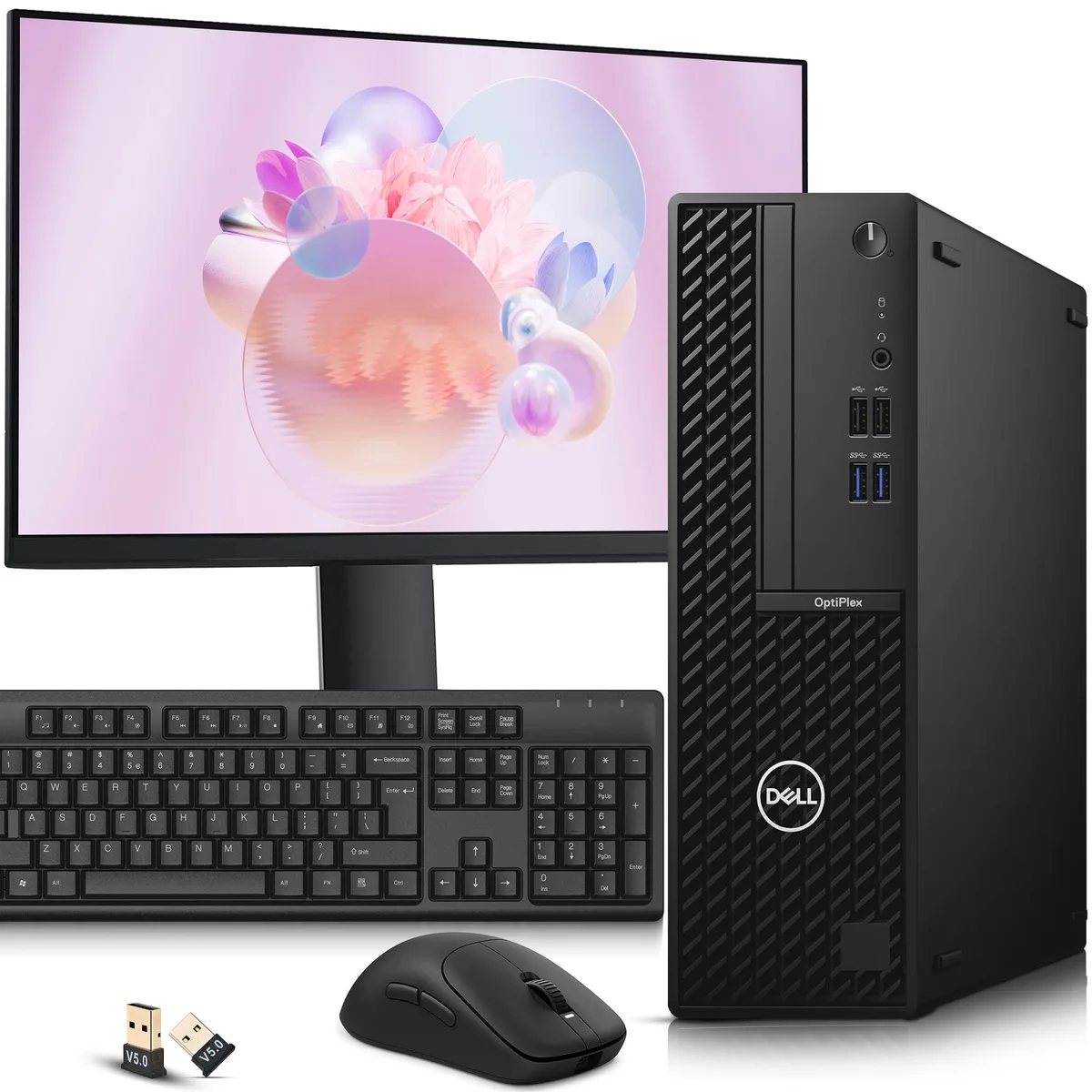 DELL DELL OptiPlex 3080 SFF i5-10500 8GB DDR4 256GB SSD 24in Monitor Win11 Pro — product photo