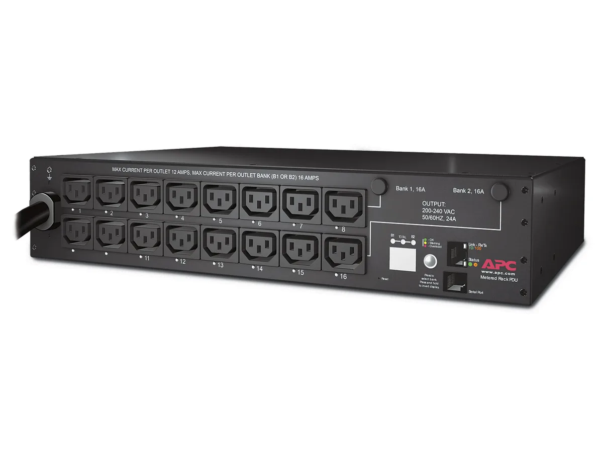 APC APC AP7911B Switched PDU 2U 30A 208V 16x C13 — product photo