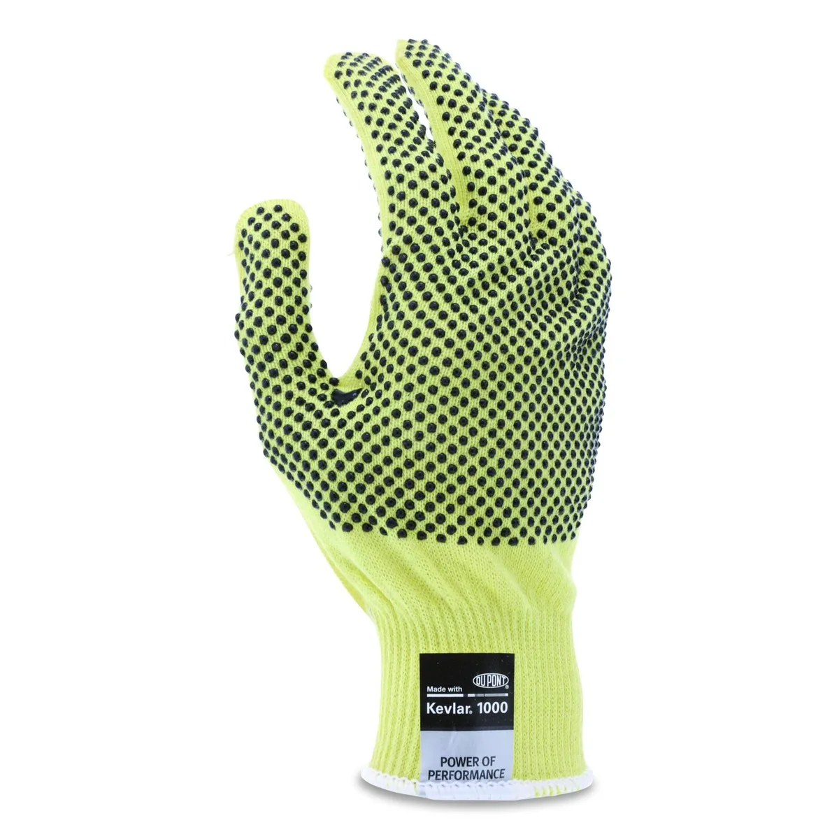 MCR Safety MCR Safety CutPro Kevlar Gloves Reversible 10" Large Yellow/Black Pair 9396L — product photo