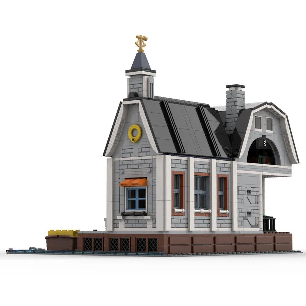 ZITIANYOUBUILD ZITIANYOUBUILD MOC-91130 Modular Building Dock Model 2158 Parts — product photo